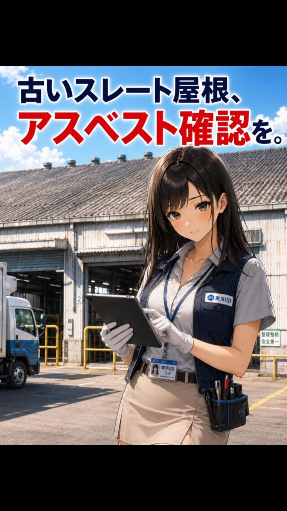 【埼玉・千葉の波型スレート屋根｜工場・倉庫のアスベスト対策】