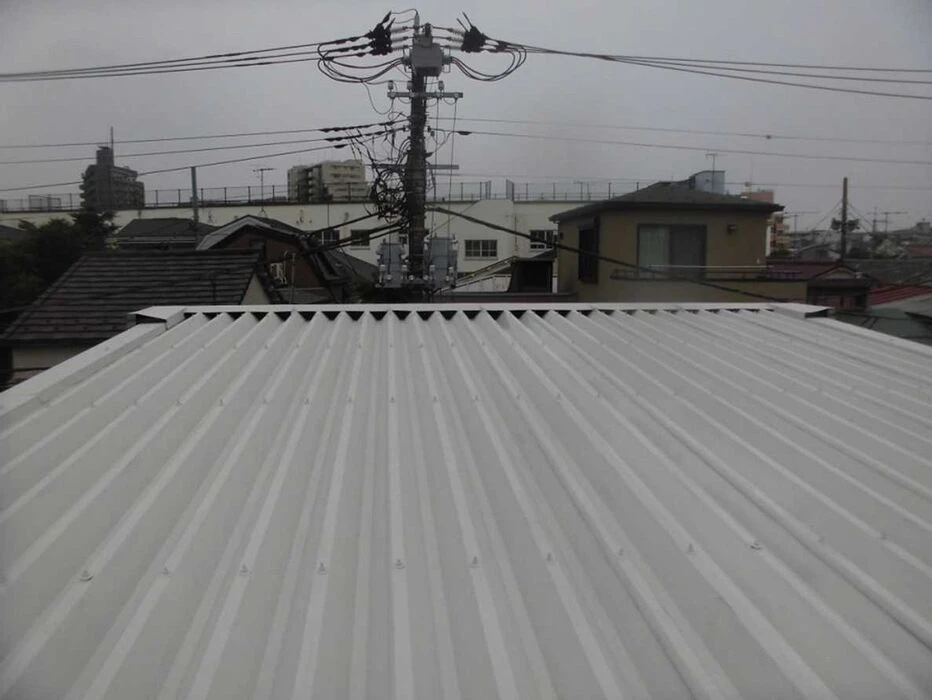 画像1427：スレート屋根補修工事