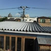 画像1428：スレート屋根補修工事