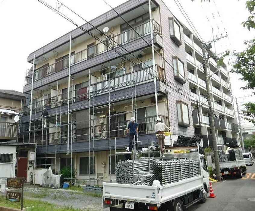 画像1436：スレート屋根補修工事